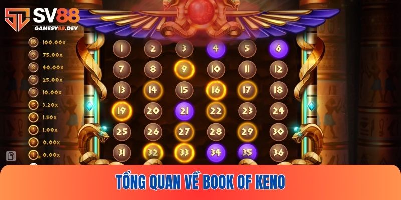 Tổng quan về Book Of Keno dành cho bạn